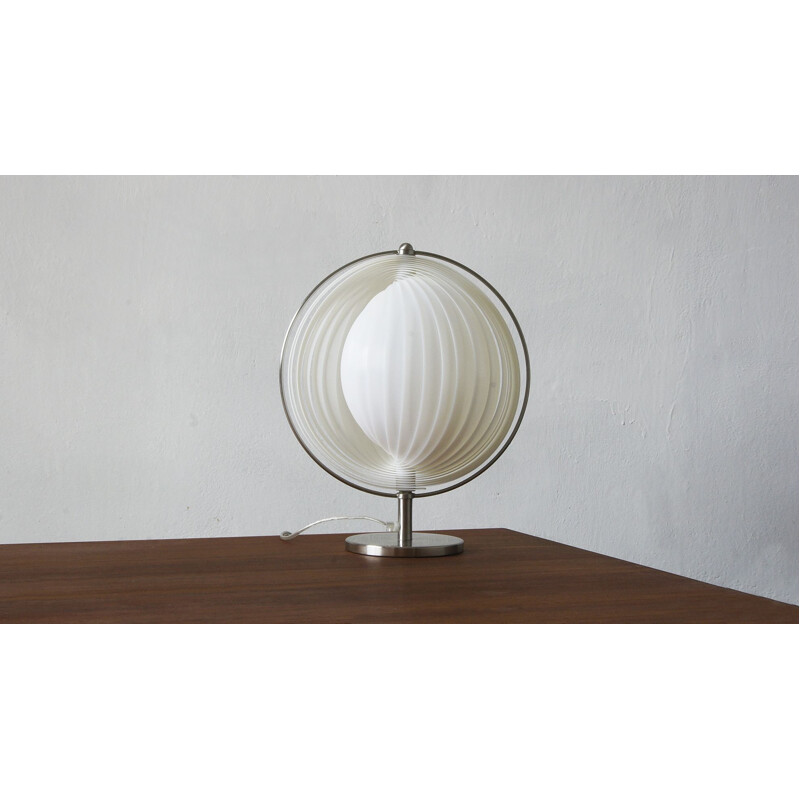 Lampada lunare vintage di Verner Panton per Kare Design, 1980
