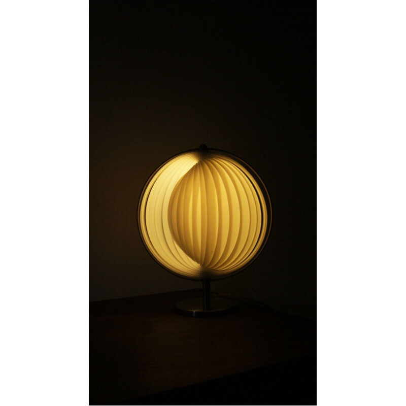 Lampada lunare vintage di Verner Panton per Kare Design, 1980