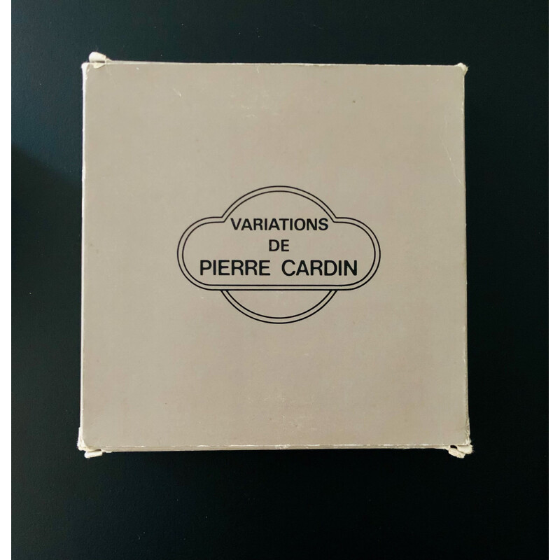 Tabuleiro de bolso Vintage "Variations" de Pierre Cardin