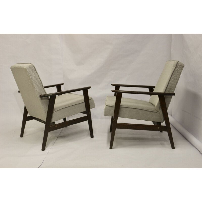 Pair of vintage armchairs 300-190 by Henryk Lis, 1970s