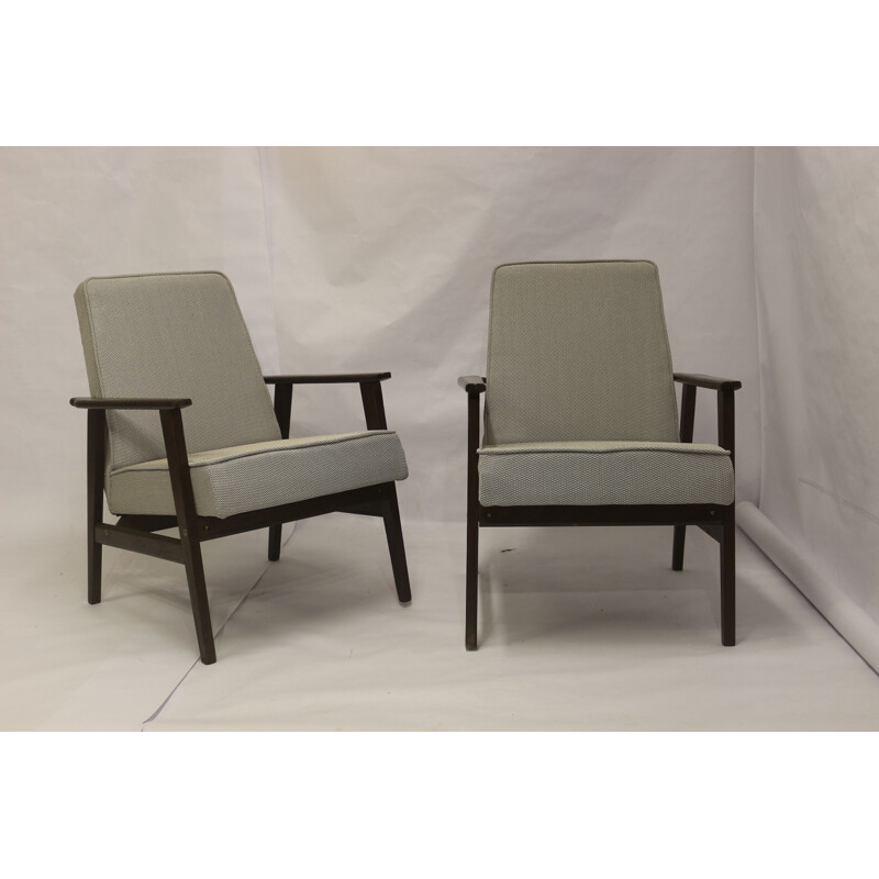 Paire de fauteuils 300-190 vintage par Henryk Lis, 1970