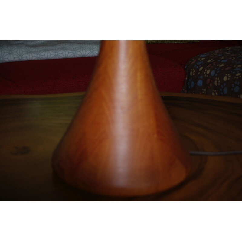 Vintage teak lamp by Fog & Morup, Denmark 1960s