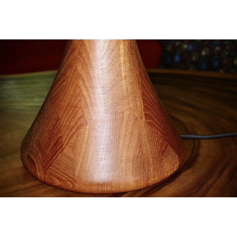 Vintage teak lamp by Fog & Morup, Denmark 1960s