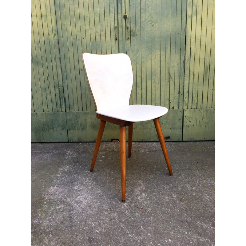 Set of 4 vintage Baumann chairs by Max Bill, 1960s