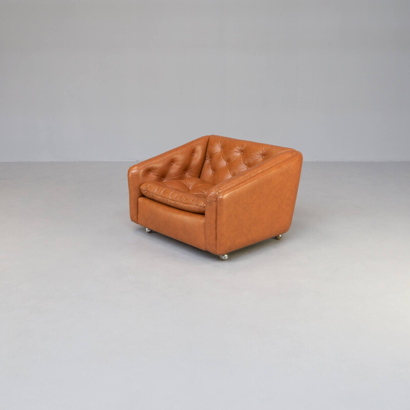 Vintage C610 armchair by Geoffrey Harcourt for Artifort, 1960s