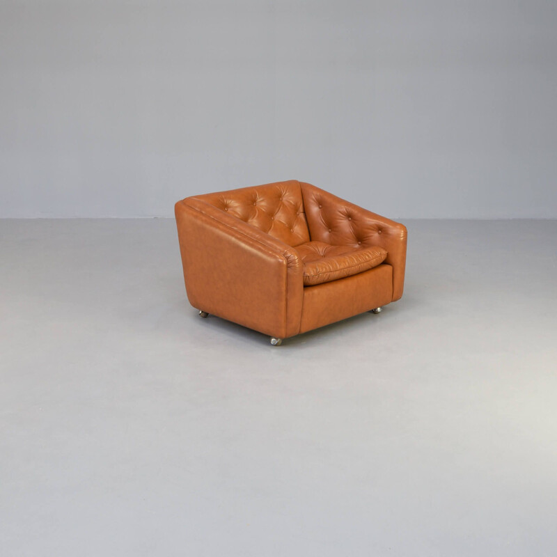 Vintage fauteuil C610 van Geoffrey Harcourt voor Artifort, 1960