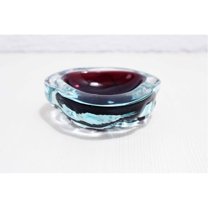 Vintage Murano glass ashtray, 1960