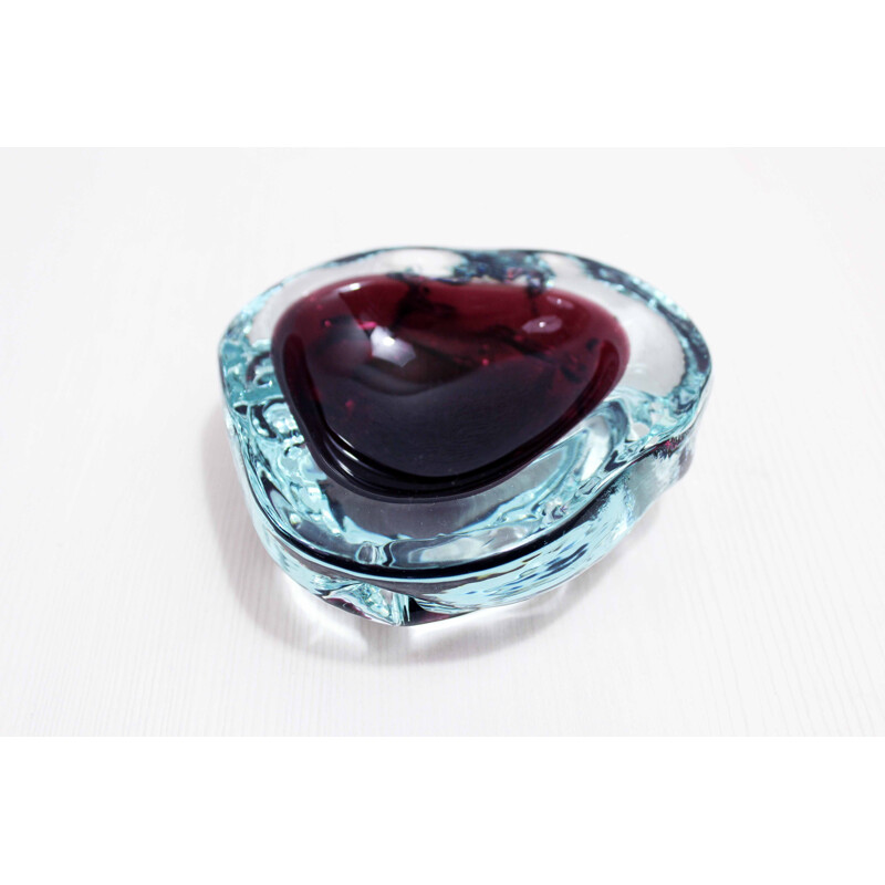 Vintage Murano glass ashtray, 1960