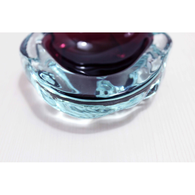 Vintage Murano glass ashtray, 1960