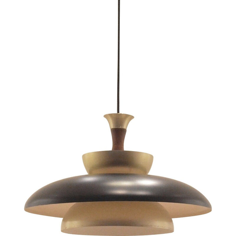 Danish Fog & Marup hanging lamp in metal - 1950s