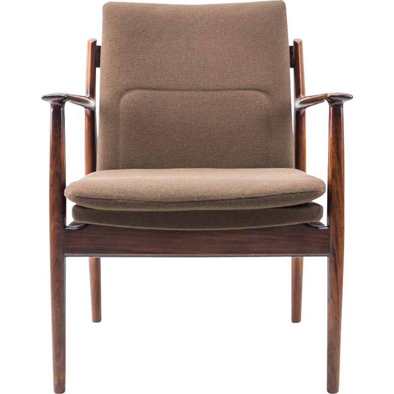 Vintage Deense teakhouten fauteuil model 431 van Arne Vodder voor Sibast, 1970