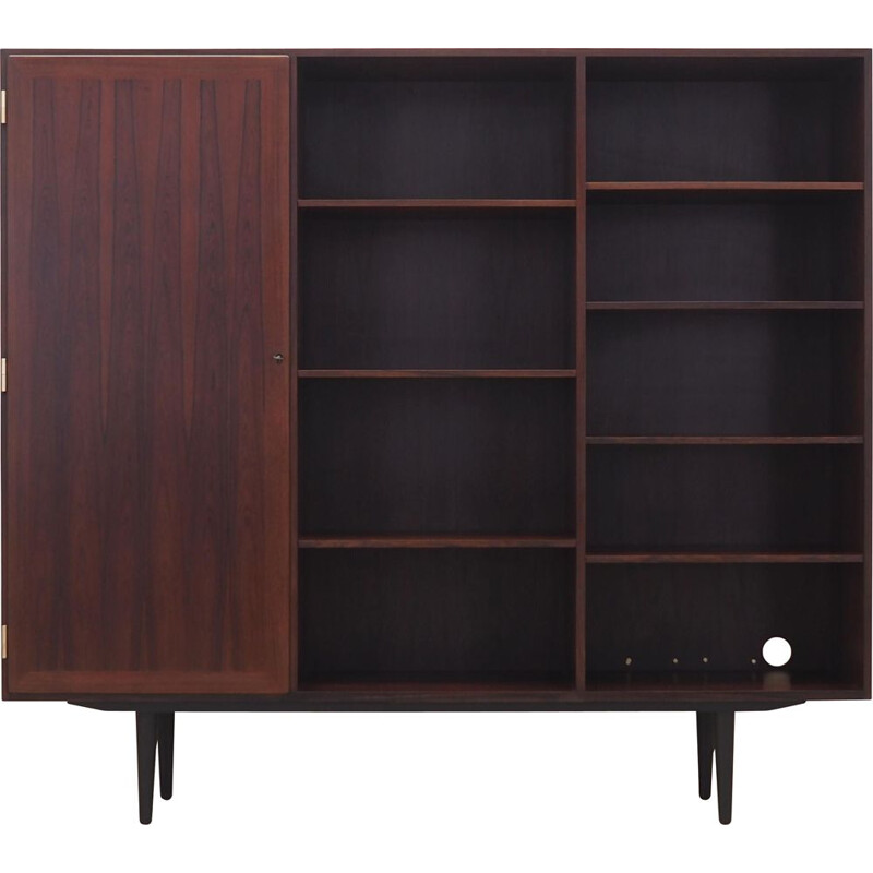 Vintage rosewood bookcase by Kai Winding, Denmark 1970