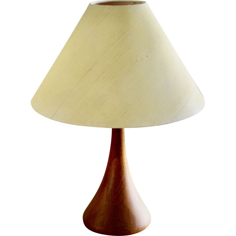 Vintage teak lamp by Fog & Morup, Denmark 1960s