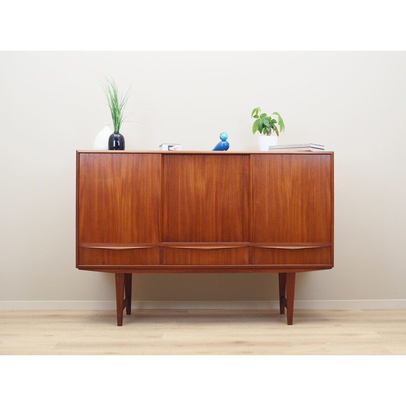 Vintage Deens teakhouten dressoir van E.W. Bach voor Sejling Skabe, 1960