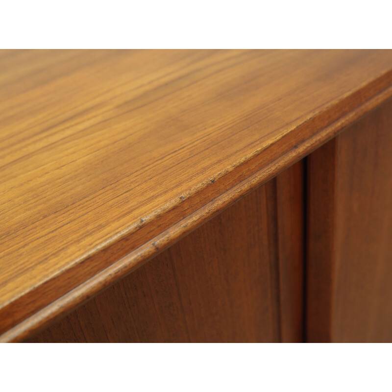 Vintage Danish teak highboard by E.W. Bach for Sejling Skabe, 1960s