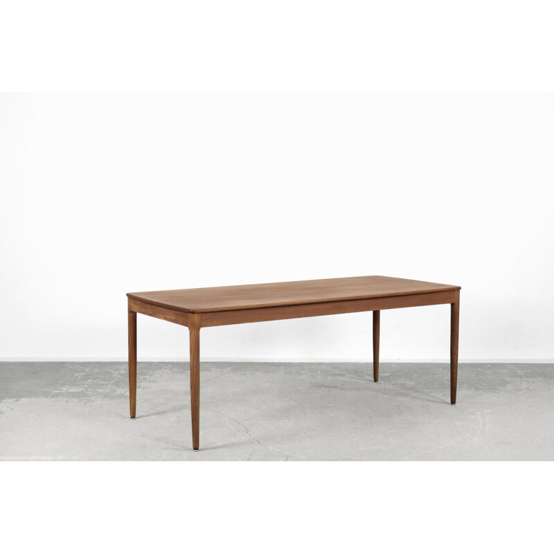 Scandinavische teakhouten salontafel van Yngvar Sandström voor Ab Seffle Möbelfabrik, 1960.