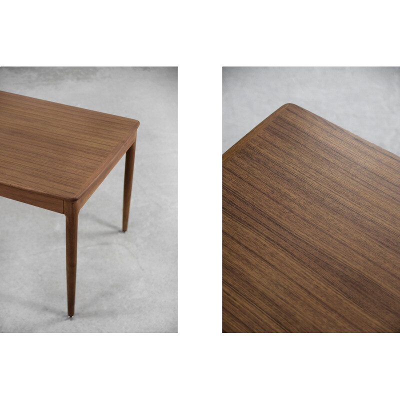 Vintage Scandinavian teak coffee table by Yngvar Sandström for Ab Seffle Möbelfabrik, 1960.