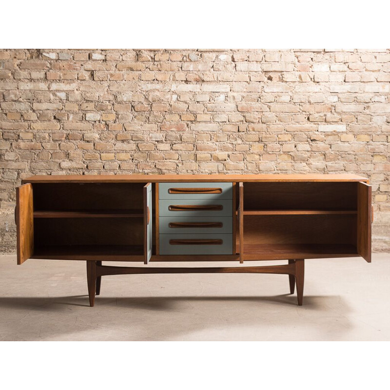 Scandinavian vintage teak sideboard Fresco range by Victor Wilkins for G-plan