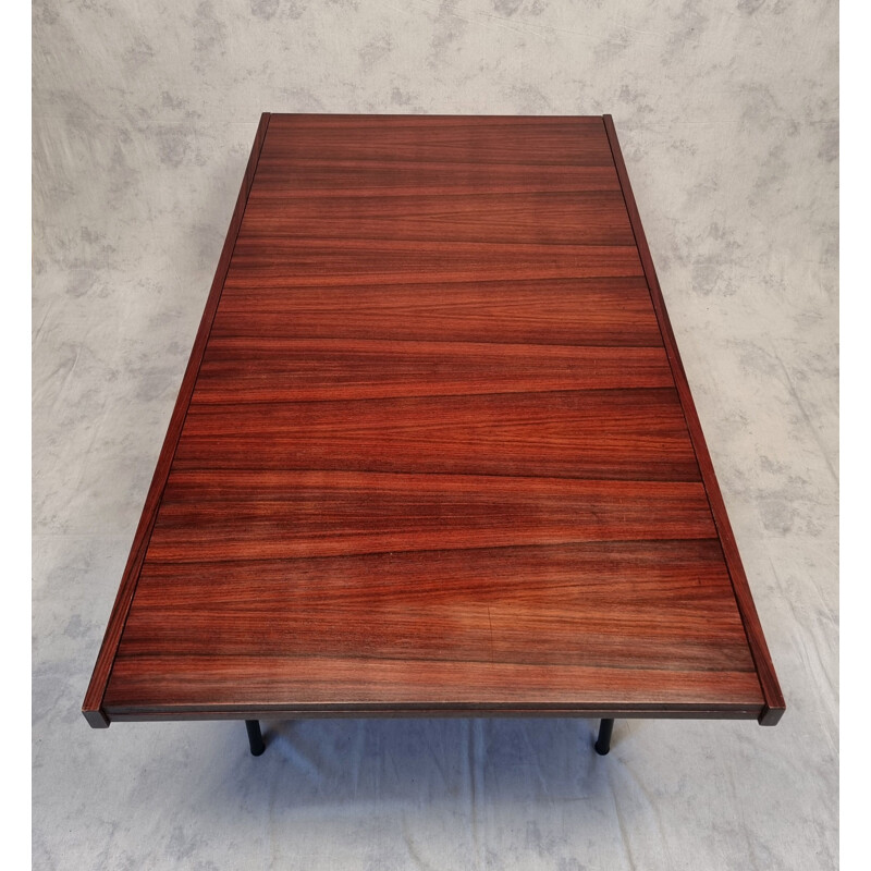 Table vintage en palissandre modèle 324 d'Alain Richard, 1953