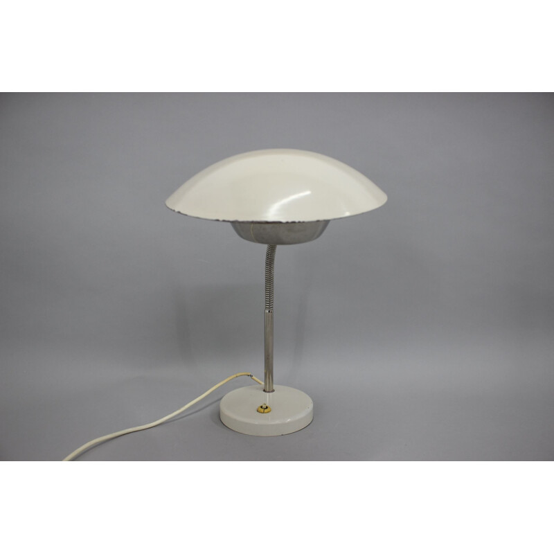 Vintage Bauhaus table lamp, Czechoslovakia 1930
