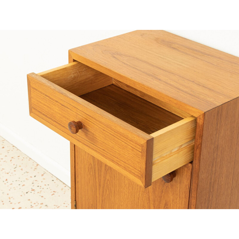 Vintage teak veneer chest of drawers, Denmark 1960s