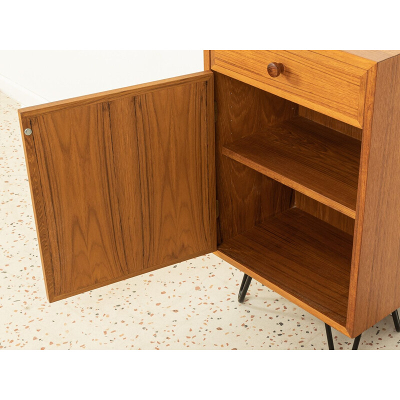 Vintage teak veneer chest of drawers, Denmark 1960s