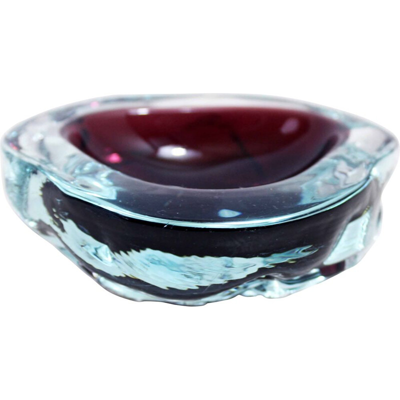 Vintage Murano glass ashtray, 1960