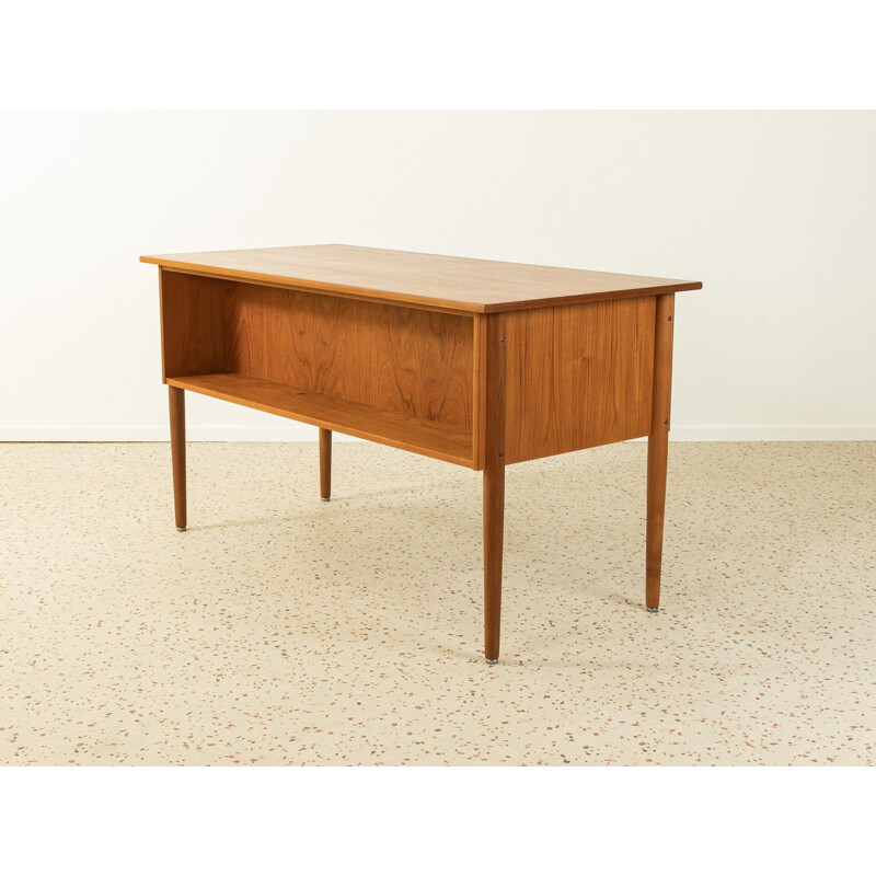 Vintage teak veneer desk, Denmark 1960s