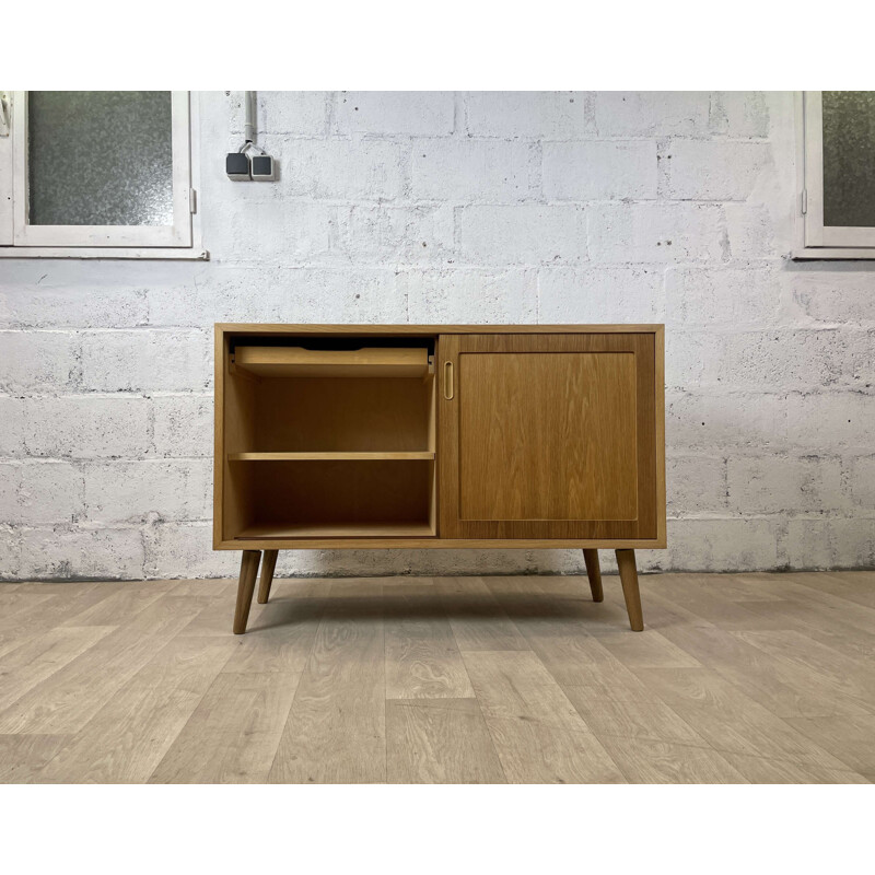 Vintage oak sideboard by Poul Hundevad, 1960