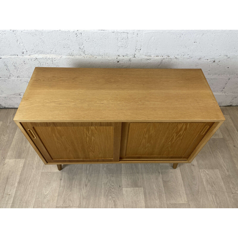 Vintage oak sideboard by Poul Hundevad, 1960