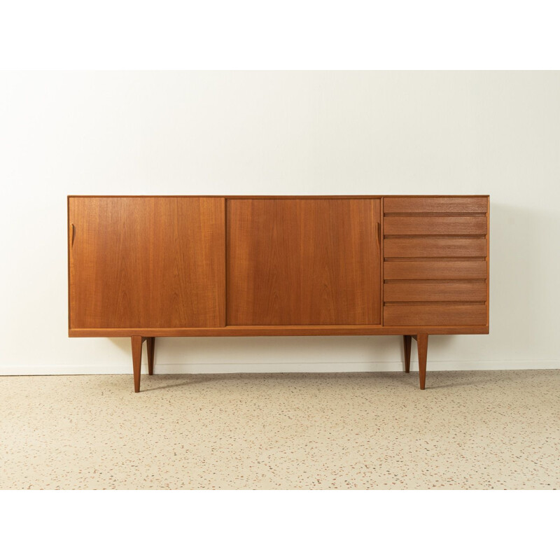 Enfilade vintage en placage de noyer par Henry Rosengren-Hansen, 1960