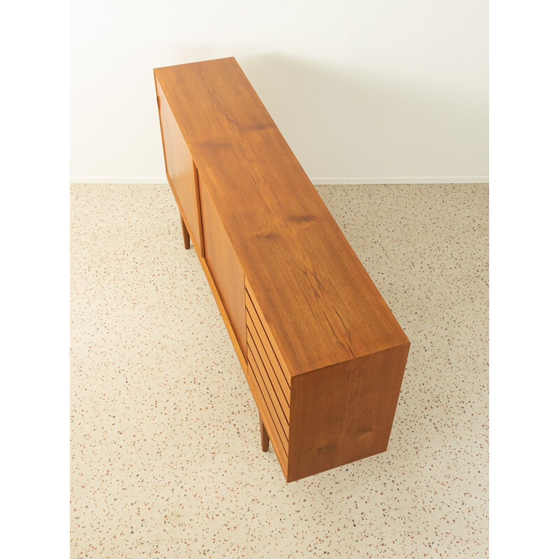 Vintage sideboard in walnut veneer by Henry Rosengren-Hansen, 1960s