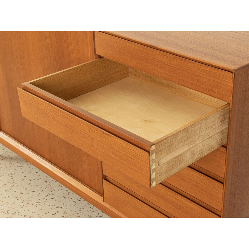 Vintage sideboard in walnut veneer by Henry Rosengren-Hansen, 1960s