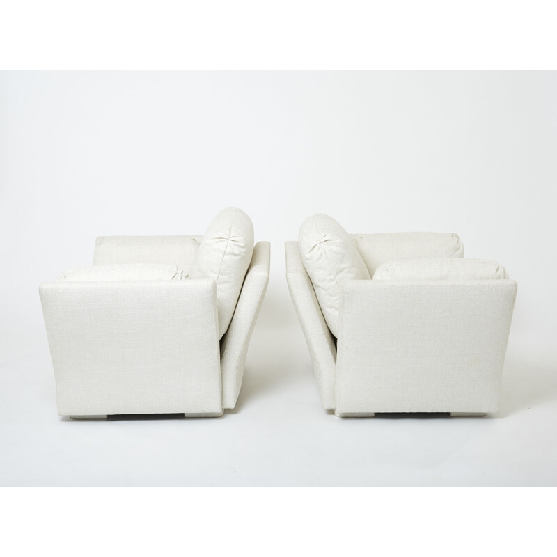 Neoklassizistisches Vintage-Sesselpaar aus dem Hause Jansen, 1960