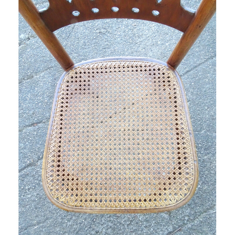 Paire de chaises de bistro vintage N 333 par Kohn pour Thonet, France 1925-1930