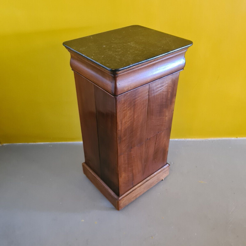 Vintage French night stand Louis Philippe