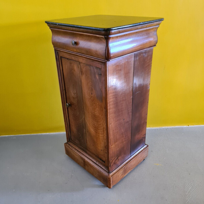 Vintage French night stand Louis Philippe