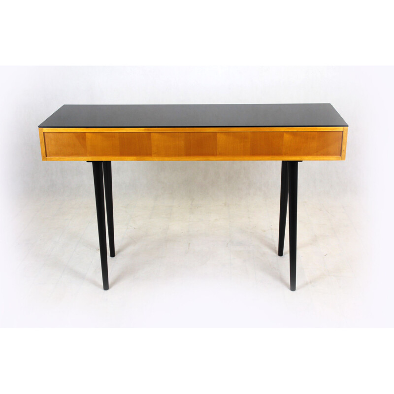 Vintage desk with two drawers for Up Zavody Bučovice, Czechoslovakia 1960