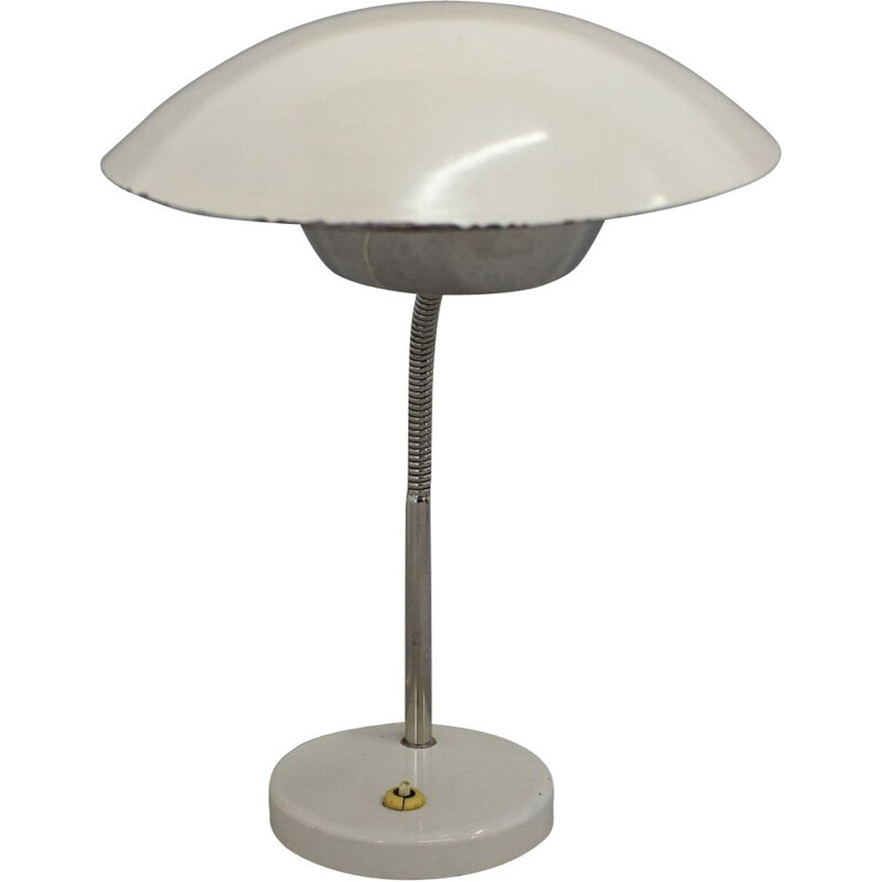 Vintage Bauhaus table lamp, Czechoslovakia 1930