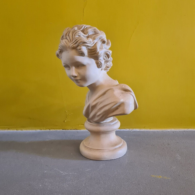 Vintage plaster bust