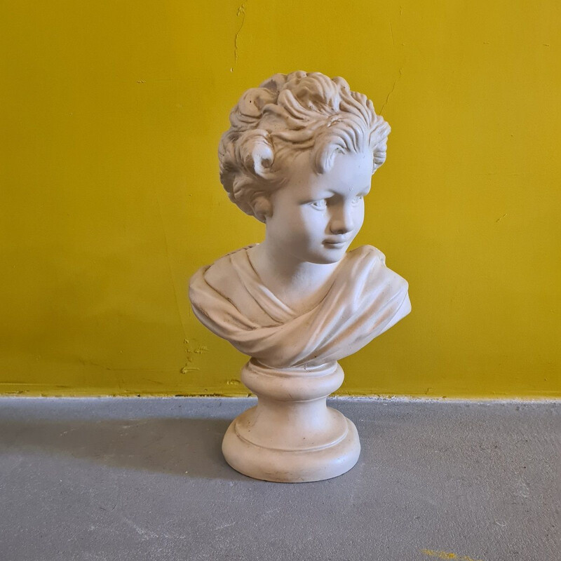 Vintage plaster bust