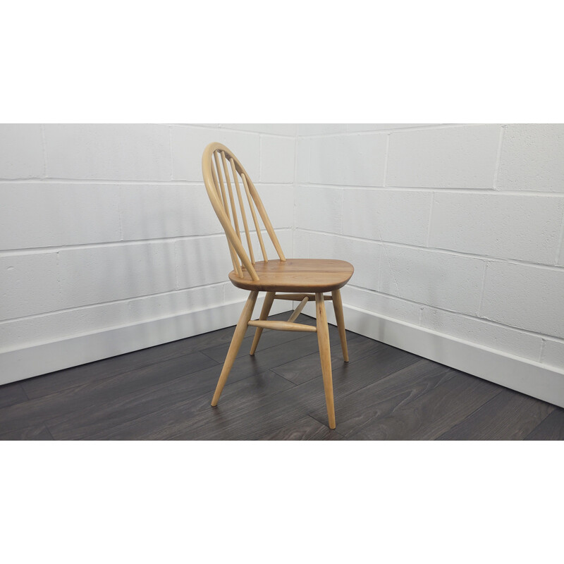 Vintage Ercol Windsor elmwood and beechwood chair, 1960