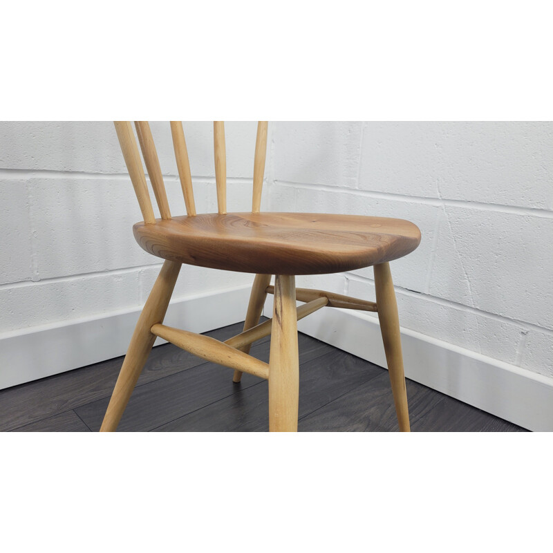 Vintage Ercol Bow Top dining chair, 1960s