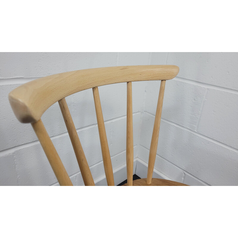 Vintage Ercol Bow Top dining chair, 1960s