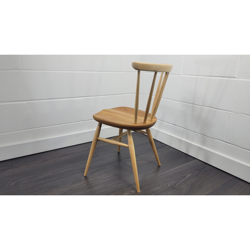 Vintage Ercol Bow Top dining chair, 1960s