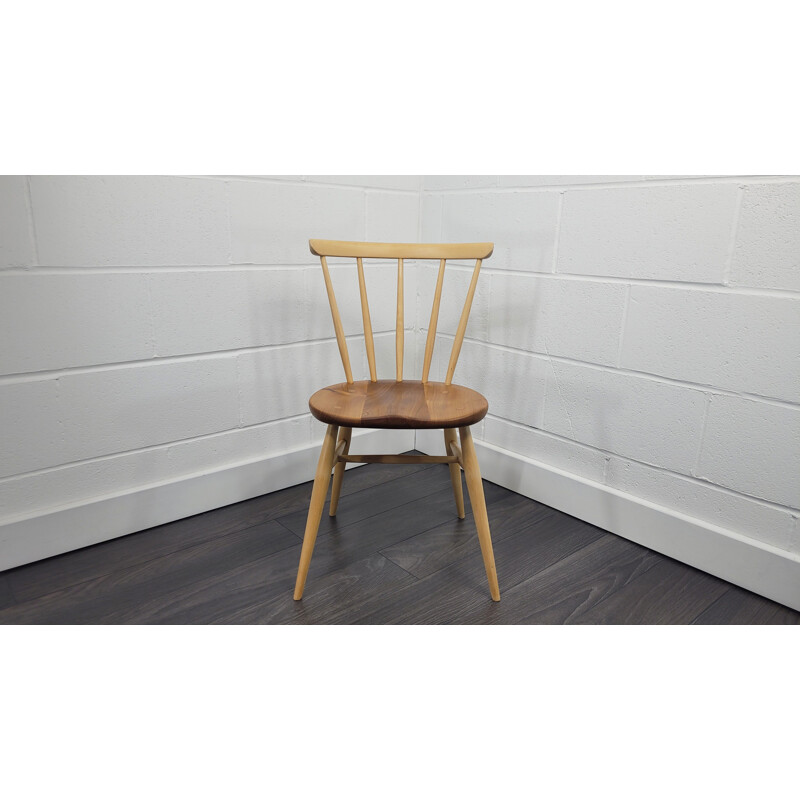 Vintage Ercol Bow Top dining chair, 1960s