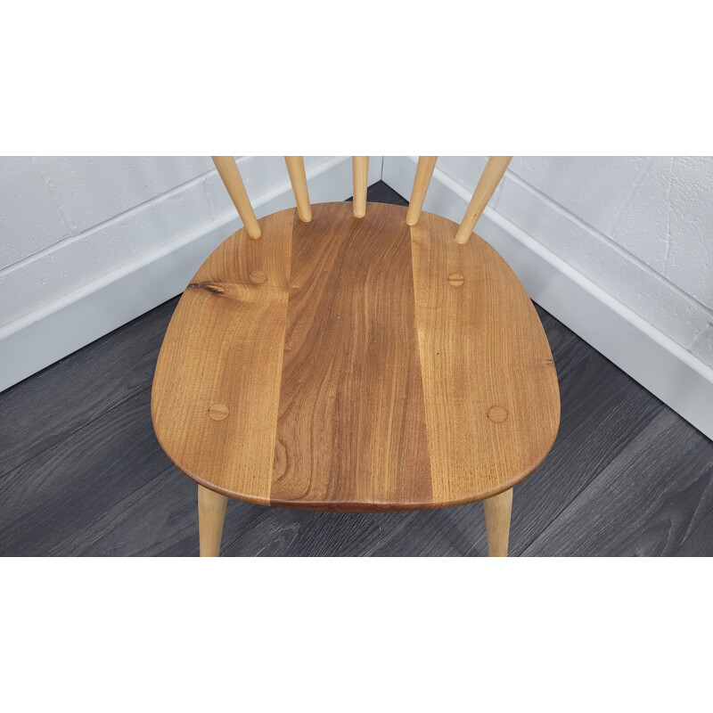 Vintage Ercol Bow Top dining chair, 1960s