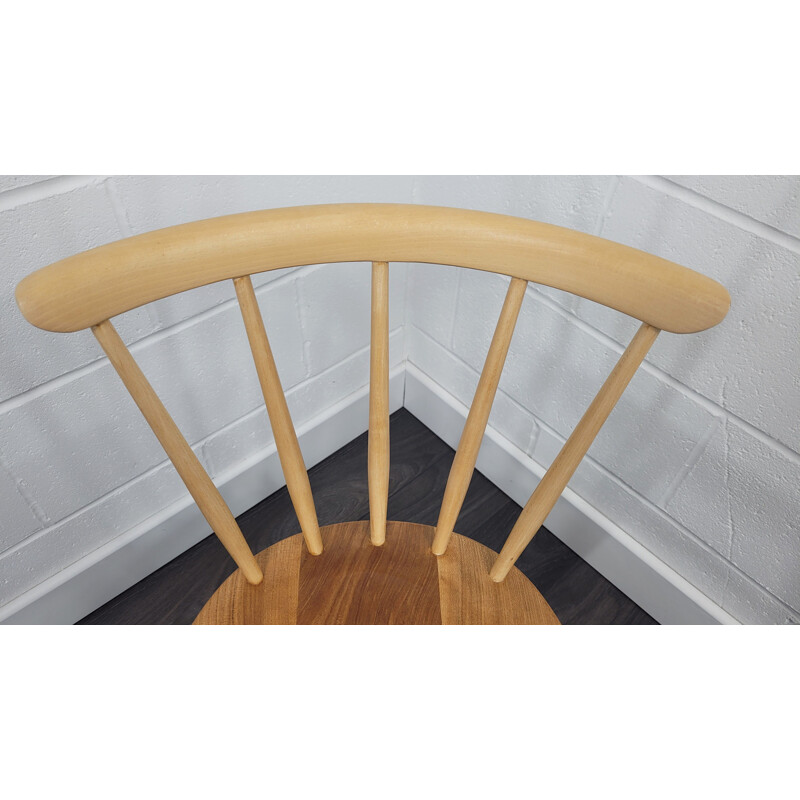 Chaise vintage Ercol Bow Top, 1960