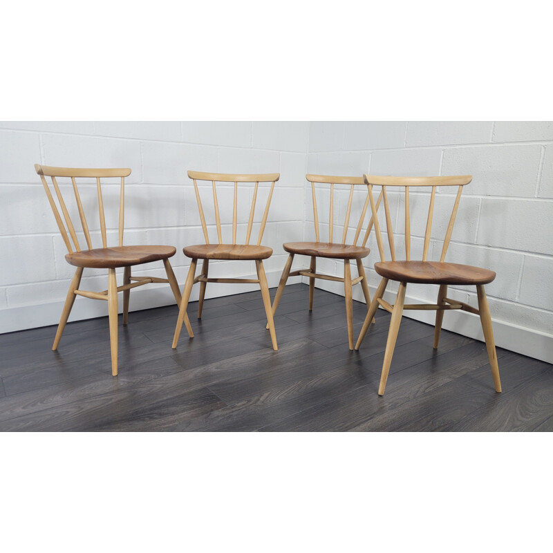Vintage Ercol Bow Top dining chair, 1960s