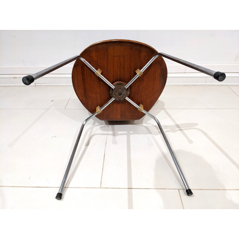 Set aus 6 Vintage-Stühlen "Serie 7" von Arne Jacobsen für Fritz Hansen, 1950